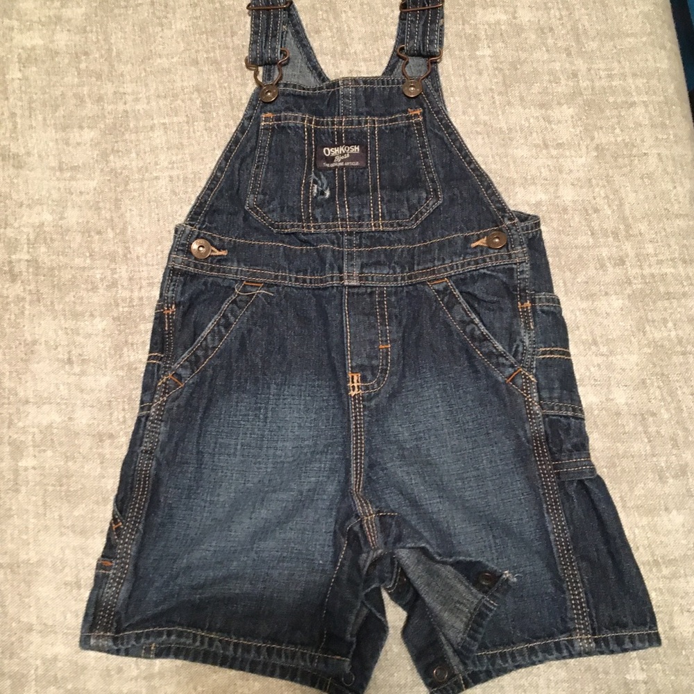 OshKosh overall shorts -boys 24 months